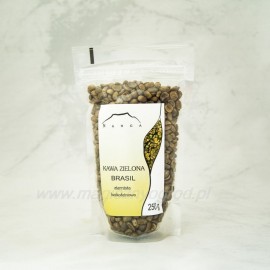 Zelená káva BRASIL bezkofeinová zrno - 250g