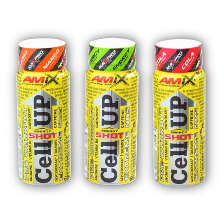CellUp Pre-Workout Shot 60ml - energy