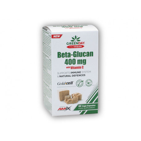 ProVEGAN Beta-Glucan 400mg + Vitamin C 60 Vcaps