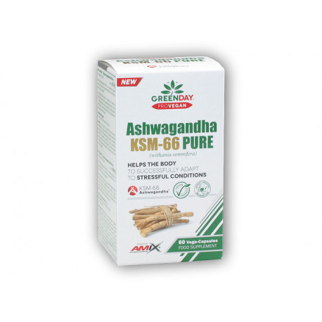 ProVEGAN Ashwagandha KSM-66 Pure 60Vcaps