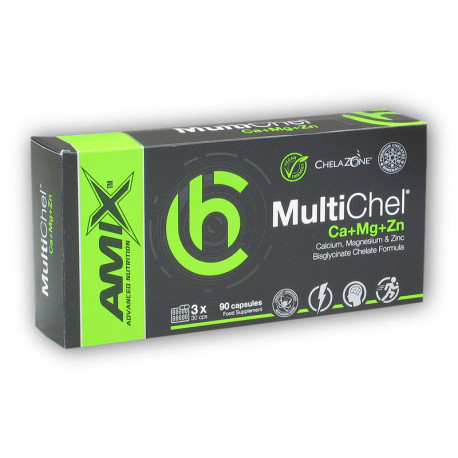 MultiChel Calcium + Magnesium + Zinc 90 Vcps