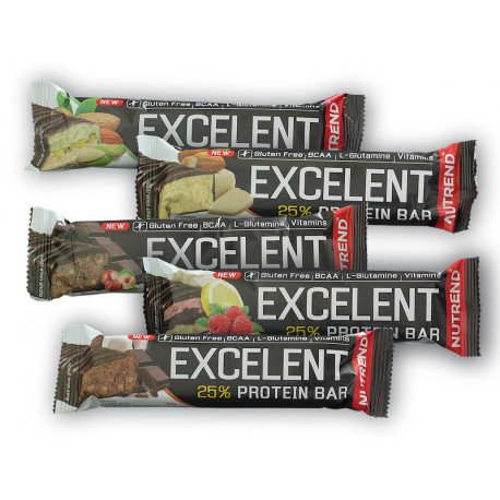 Excelent 25% Protein Bar 85g gluten free - limetka-papaya