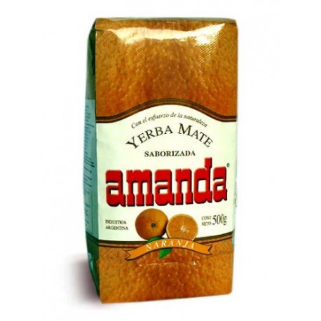 Yerba Mate Amanda Naranja 500g