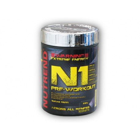 N1 Pre-Workout 510g - tropické ovoce