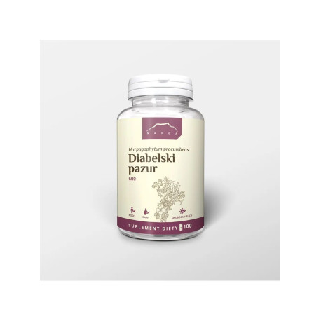 Diablov pazúr - 100 kapsúl x 600 mg - Harpagophytum procumbens - 2