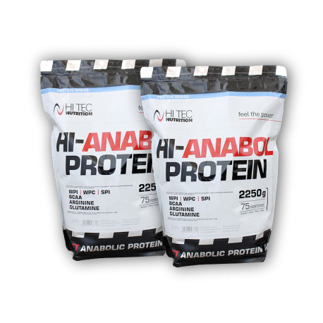 2x Hi Anabol proteín 2250g - banán