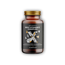 Najlepšie tokotrienoly s komplexom vitamínu E v prírodnej forme 90 rastlinných kapsúl