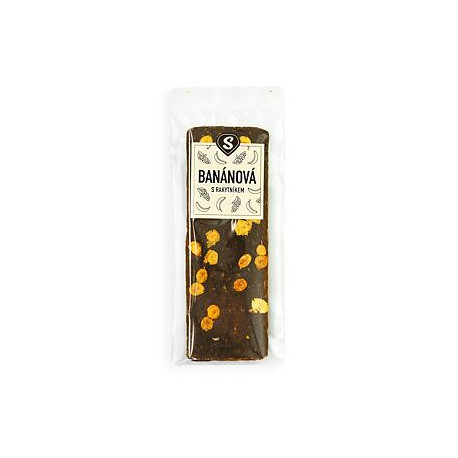 Banánová tyčinka s rakytníkom - 50g