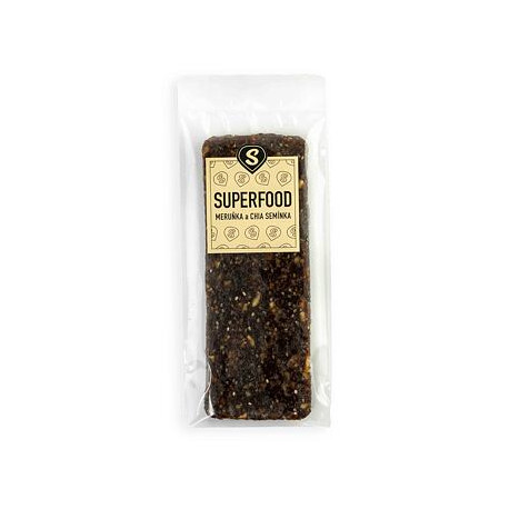 Superfood tyčinka marhule a chia semienka - 1kg (20x 50g)