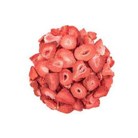 Jahody lyofilizované plátky - 100g