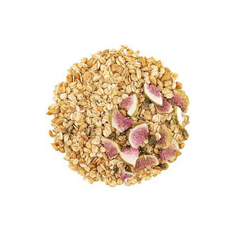 Granola figová s pečenými semienkami