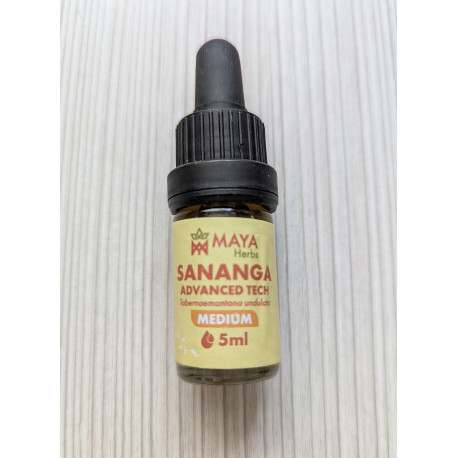 Sananga kvapky stredné - 5ml - Tabernaemontana undulata - 2