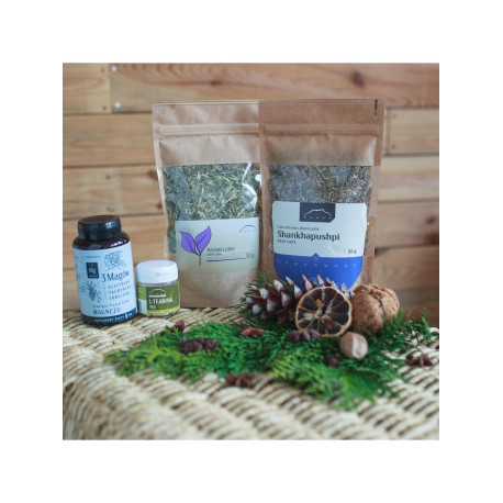 Upokojujúca súprava byliniek