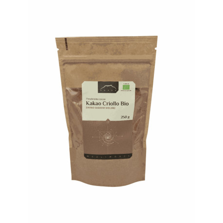 Sušené kakao Criollo - 250g mleté