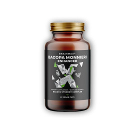 Vylepšená Bacopa Monnieri 60 rastlinných kapsúl