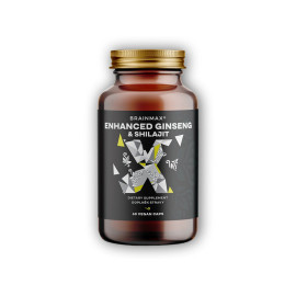 Enhanced Ginseng &amp; Shilajit 60 rastlinných kapsúl