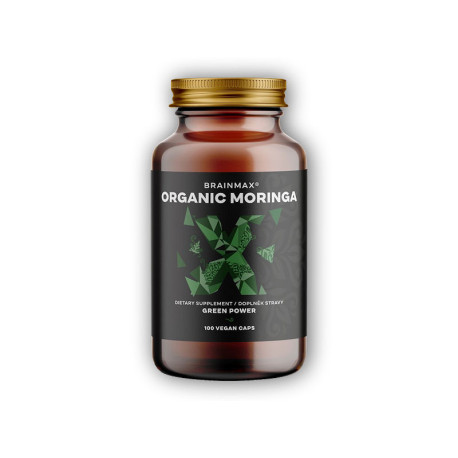 Organická Moringa 500mg 100 rastlinných kapsúl