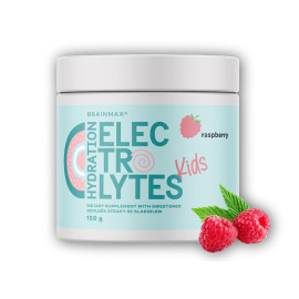 KIDS Hydratačné elektrolyty 150g - malinové