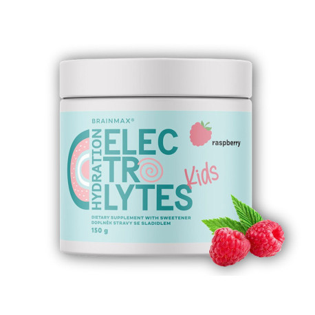 KIDS Hydratačné elektrolyty 150g - malinové