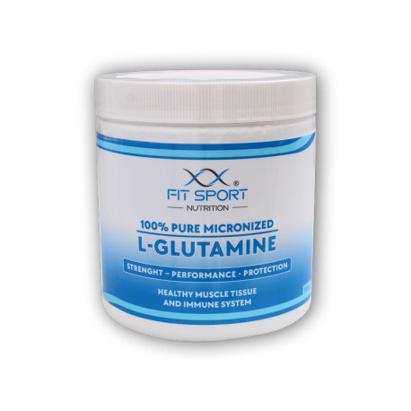 100% čistý mikronizovaný L-glutamín 330g