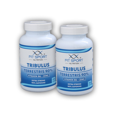 2x Tribulus Terrestris 90% + Vitamín B6 + Zinok 100 kapsúl