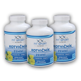 3x Tribulus terrestris 90% + Vitamín B6 + Zinok 150 kapsúl