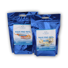 2x Maxi Pro 90% 2500g - vanilka