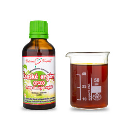 Ženské orgány (PID) - B-stop ženských orgánov - kvapky (tinktúra) 50 ml