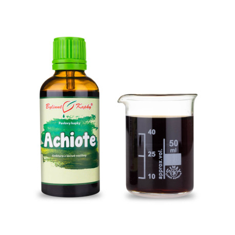 Achiote kvapky (tinktúra) 50 ml