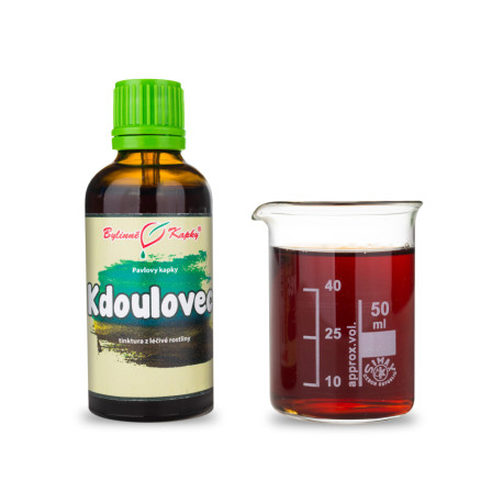 Kdoulovec (TCM) - Pavlovy bylinné kvapky (tinktúra) 50 ml