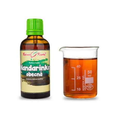 Mandarinka oplodí (TCM) - Pavlovy bylinné kvapky (tinktúra) 50 ml