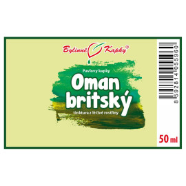 Oman britský (TCM) - Pavlovy bylinné kvapky (tinktúra) 50 ml