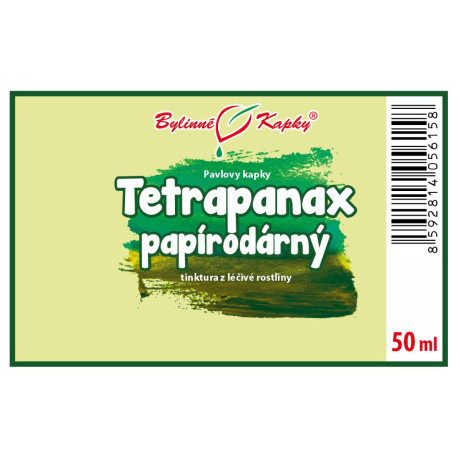 Tetrapanax (TCM) - Pavlovy bylinné kvapky (tinktúra) 50 ml