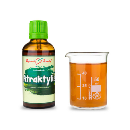 Atraktylis kvapky (tinktúra) 50 ml