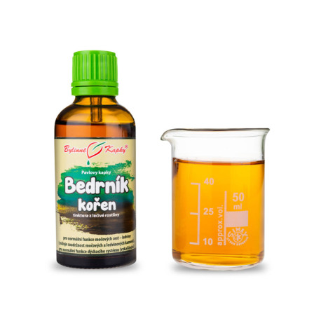 Bedrovník lomikameňový koreň kvapky (tinktúra) 50 ml