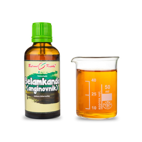 Belamkanda (angínovník) kvapky (tinktúra) 50 ml
