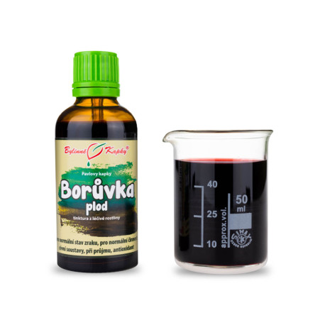 Brusnica čučoriedková plod kvapky (tinktúra) 50 ml
