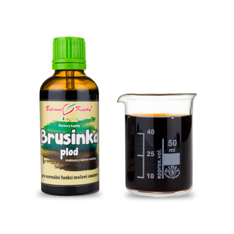 Brusnica obyčajná plod kvapky (tinktúra) 50 ml