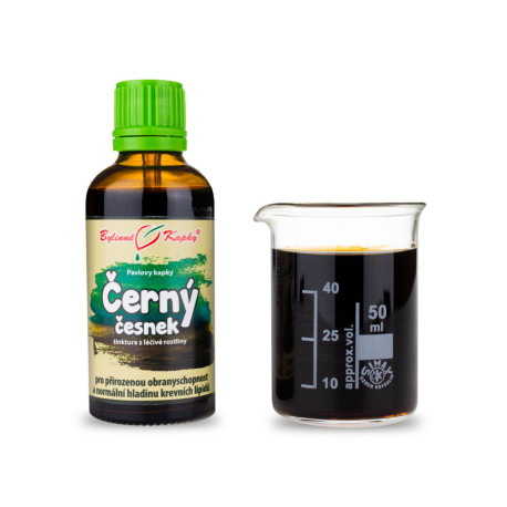 Cesnak kuchynský čierny kvapky (tinktúra) 50 ml