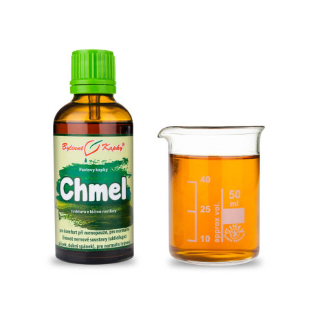 Chmeľ obyčajný šištice kvapky (tinktúra) 50 ml