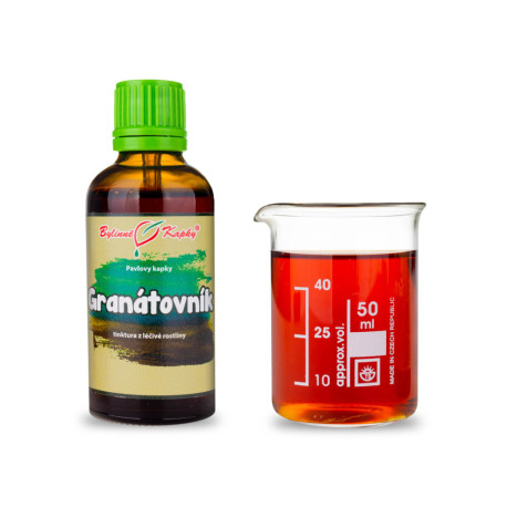 Granátové jablko kvapky (tinktúra) 50 ml