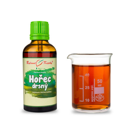 Horec drsný kvapky (tinktúra) 50 ml