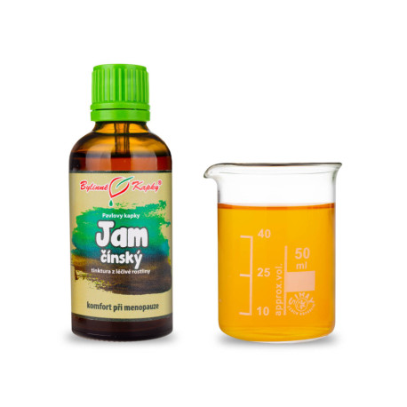 Jam čínsky - Dioscorea batatas kvapky (tinktúra) 50 ml