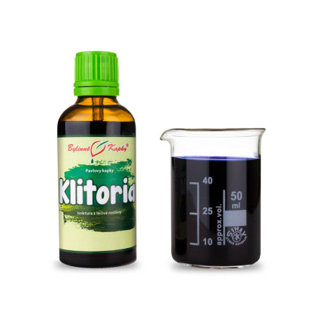 Klitoria kvapky (tinktúra) 50 ml