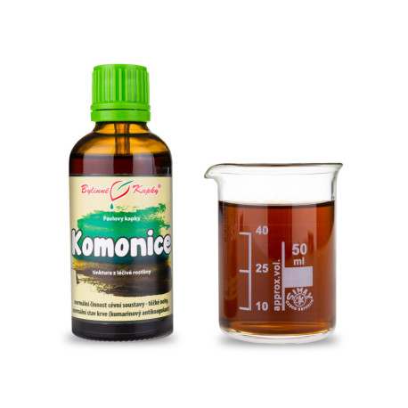 Komonica lekárska kvapky (tinktúra) 50 ml