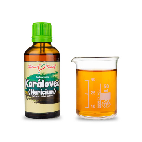 Koralovec ježovitý kvapky (tinktúra) 50 ml