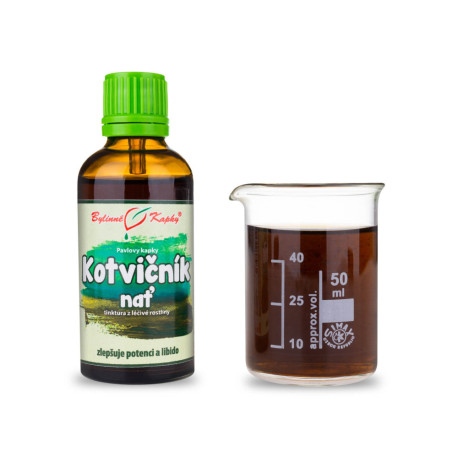 Kotvičník zemný vňať kvapky (tinktúra) 50 ml