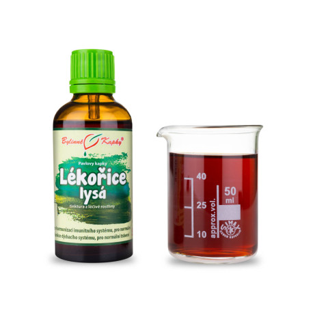 Sladké drievko lysé kvapky (tinktúra) 50 ml