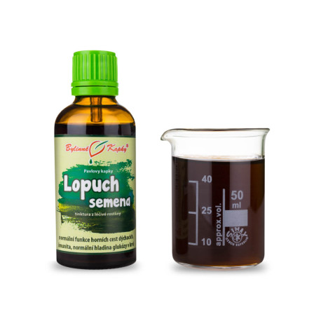 Lopúch väčší semená kvapky (tinktúra) 50 ml