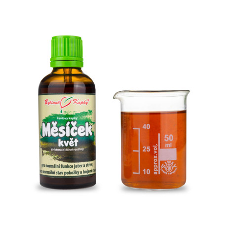 Nechtík lekársky kvet kvapky (tinktúra) 50 ml